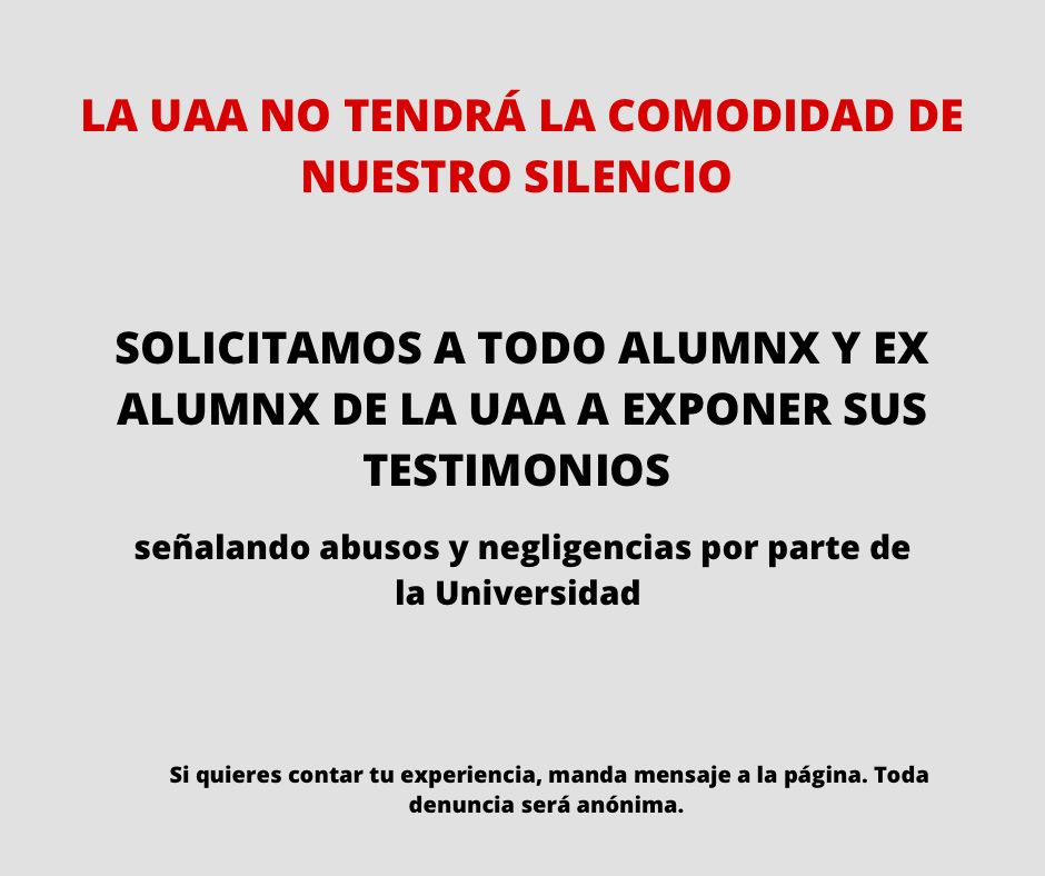 información para denuncia